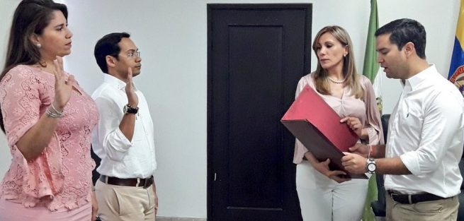 Posesionados secretarios de Salud y de Tránsito del gabinete del Mello Castro