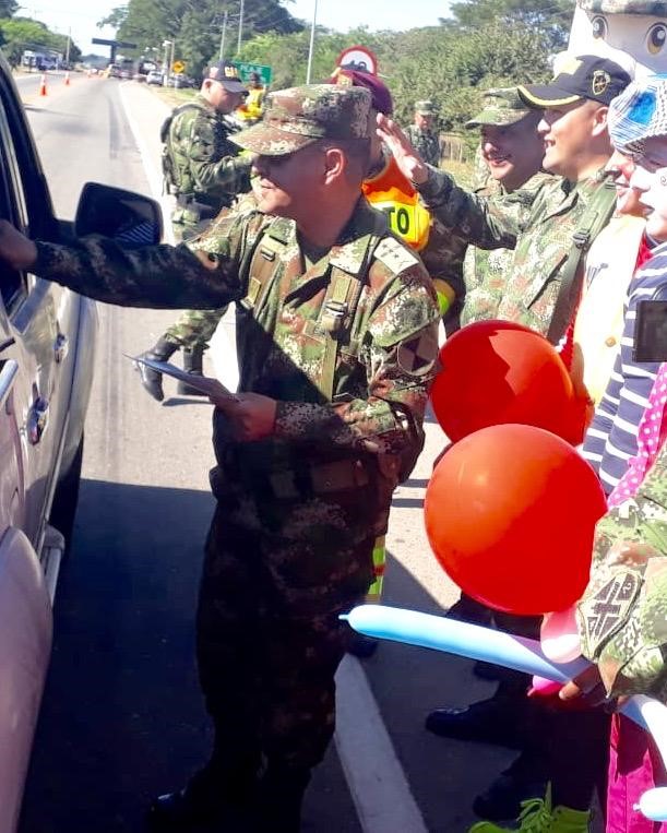 Ejército Nacional, presente en vías del Cesar y La Guajira para garantizar seguridad de los viajeros