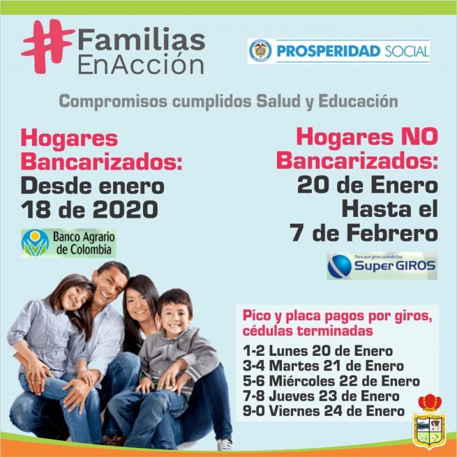 Familias en Acción inició pago de incentivos en Valledupar