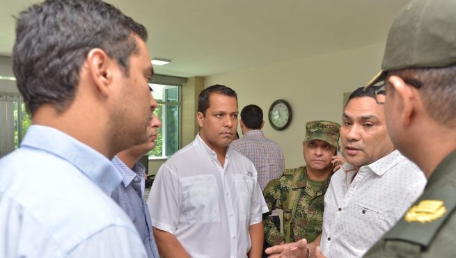 Gobernador del Cesar solicitó a la Fuerza Pública una contundente respuesta frente al llamado a paro nacional por parte del Eln