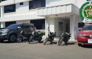 En 2020, van 40 motocicletas y 8 automóviles recuperados en el Cesar