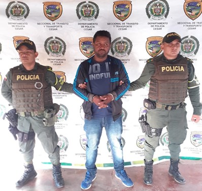 En vías del Cesar capturado presunto homicida