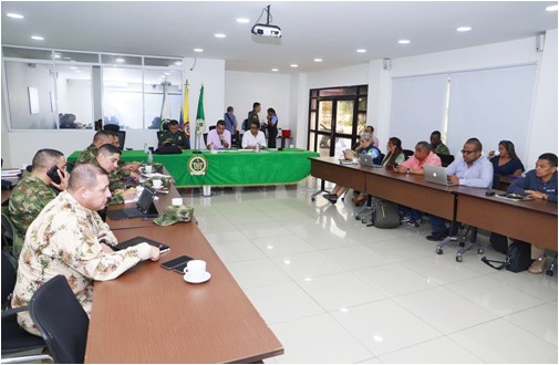 Autoridades adoptan medidas para frenar homicidios y hurtos en Riohacha y Maicao