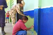 250 niños del corregimiento de El Jabo, beneficiados con la campaña “Rotary Pinta a Colombia”
