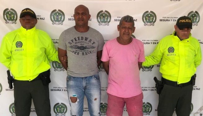 Dos capturados por homicidio de líder social en el cesar