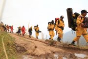 El destacado trabajo de varias entidades para extinguir incendio en la Serranía del Perijá