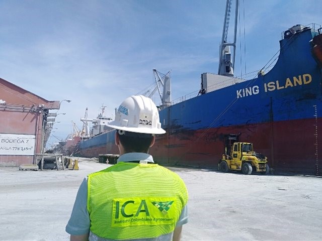Funcionarios del ICA adoptan medidas de prevención contra el Covid-19 en los puertos, aeropuerto y pasos fronterizos del país