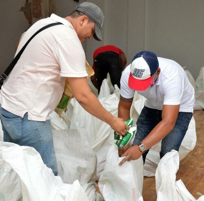 Gobernador Monsalvo, a través de las alcaldías coordina entrega de cien mil mercados para población vulnerable