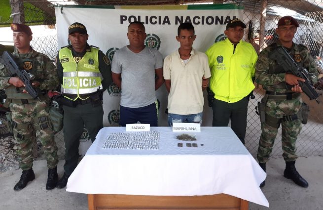 Alias el Flaco y Cuca, cayeron por venta de estupefacientes