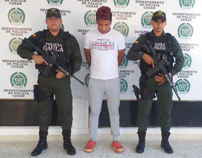 Capturado en Valledupar presunto extorsionista