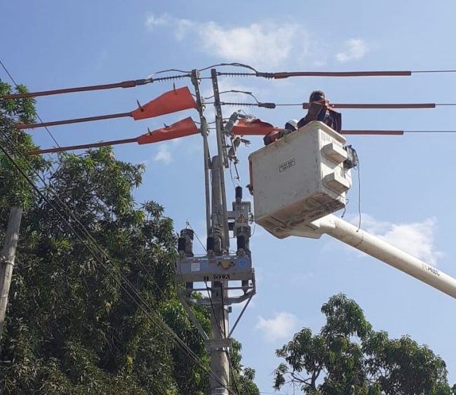 Este martes no habrá energía eléctrica en La Gloria por trabajos de Electricaribe