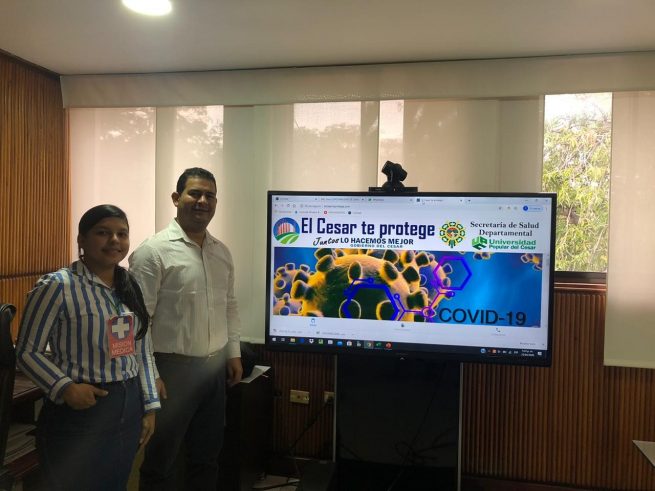 La UPC dona Secretaria de Salud Departamental aplicativo de apoyo en búsqueda activa comunitaria de Covid-19