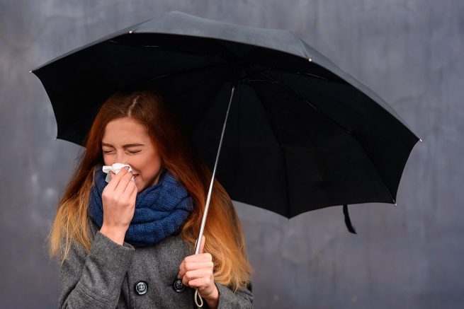 Las recomendaciones para prevenir infecciones respiratorias durante la temporada de lluvias