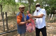 Emdupar se une a la entrega de alimentos en veredas del sur de Valledupar
