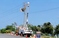 Ejecutan adecuaciones eléctricas en un sector de Curumaní