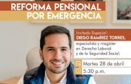 Reforma Pensional por Emergencia, charla virtual de Comfacesar