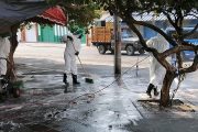 Se intensifica la limpieza y desinfección de las vías públicas en Valledupar