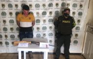 En hechos aislados, capturadas tres personas por porte ilegal de arma y hurto