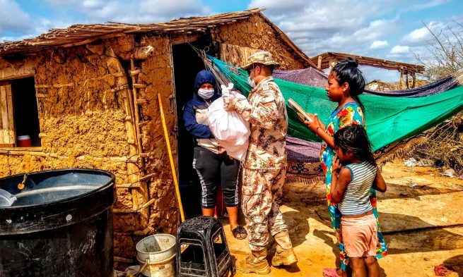 Ejército Nacional mantiene la seguridad y trabaja por el bienestar del departamento de La Guajira