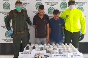 Capturados cuando lanzaban estupefacientes a la Cárcel de Alta y Mediana Seguridad de Valledupar