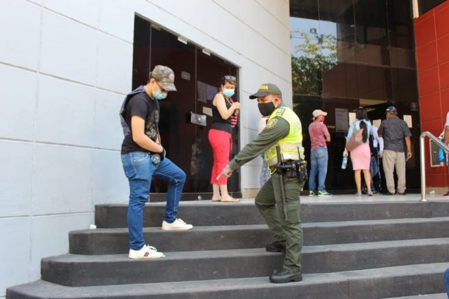“Conserva la distancia de-Vida”, campaña de la Policía para evitar propagación del Covid-19 en Valledupar