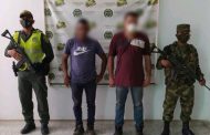 Dos personas capturadas por delitos ambientales