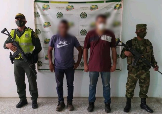 Dos personas capturadas por delitos ambientales