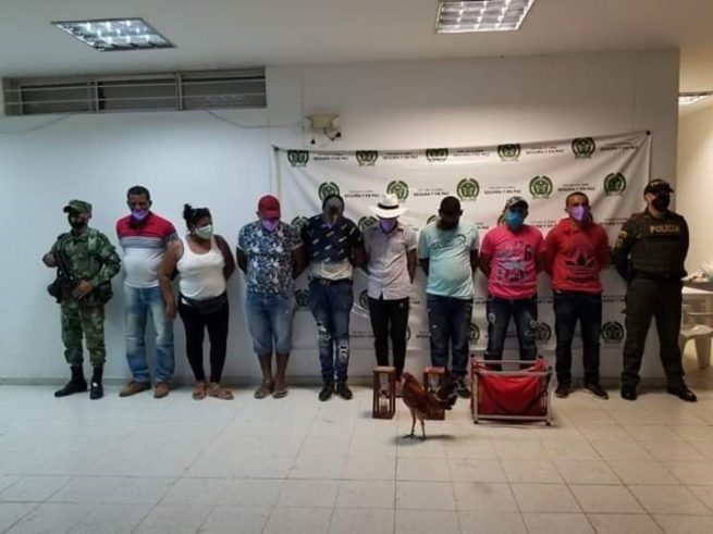Ocho detenidos por violación de medidas sanitarias en Chiriguaná
