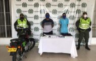 Cayeron en Valledupar, los de la moto negra