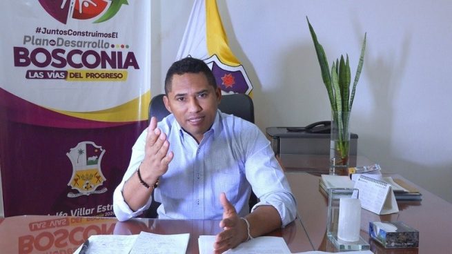 Alcalde de Bosconia en aislamiento preventivo mientras le dan resultados del Covid-19