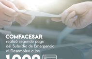 A 1.009 beneficiarios, Comfacesar les hizo el segundo pago del subsidio de emergencia al desempleo