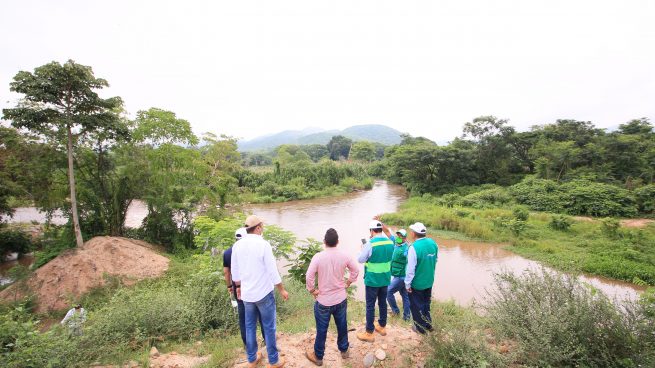 Director de Corpocesar visitó río Ariguaní para verificar el estado de las concesiones autorizadas por la Corporación
