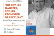 Comfacesar presentará la nueva edición del libro: “No soy un Gánster, soy un promotor de lectura”
