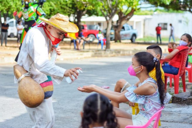 En el barrio Villa Miriam lanzan campaña “Unidos por la vida y la salud”