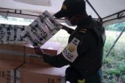 Incautan cigarrillos que eran transportados en un camión con sal