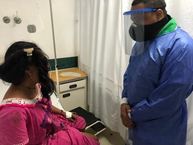 Icbf acompaña niño que resultó con quemaduras en su cuerpo en accidente domiciliario en La Guajira
