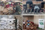 En departamentos de frontera, incautan más de $ 120 millones en productos agropecuarios