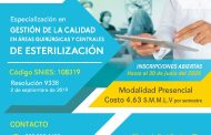 15 de agosto, fecha límite para inscribirse en especializaciones del área de la salud en la UPC