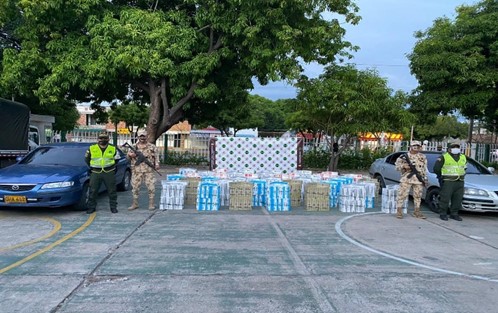 Incautado cigarrillo de contrabando por más de $ 60 millones