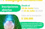 Abiertas inscripciones para Especialización en Pedagogía Ambiental en la UPC