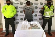 En allanamiento, presunto distribuidor de estupefacientes en el sur del Cesar