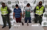 En la vía hacia La Paz (Cesar), capturados con armas de fuego y municiones