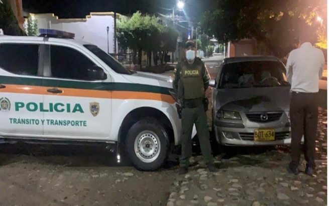 Mujer con Covid-19 que burlaba el aislamiento y un hombre que transportaba pasajeros desde Bogotá a Valledupar, fueron capturados