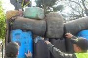 Incautan 3.000 galones de combustible de contrabando en Barrancas (Guajira)