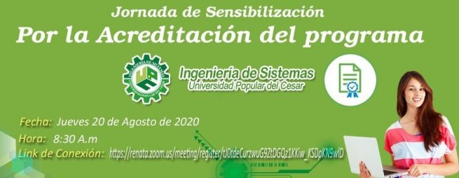 Jornada de Sensibilización, dentro de proceso de acreditación, organiza programa de Ingeniería Ambiental de la UPC