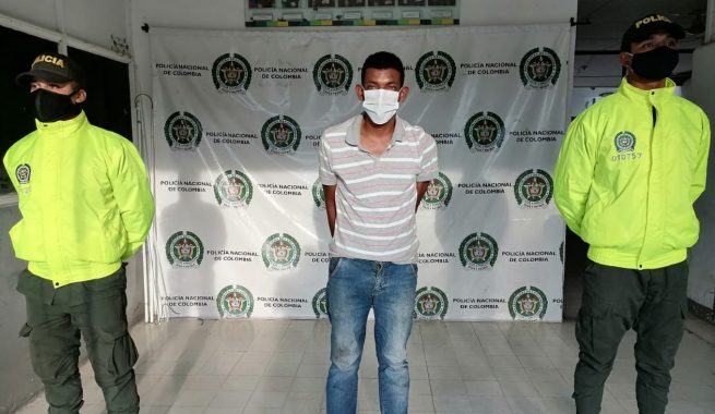 Alias El Diablo, señalado de participar de varios homicidios, capturado en Agustín Codazzi