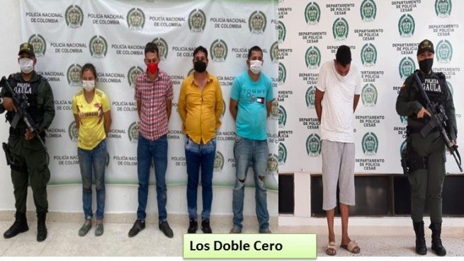 Desmanteladas dos bandas dedicadas a la extorsión en el cesar