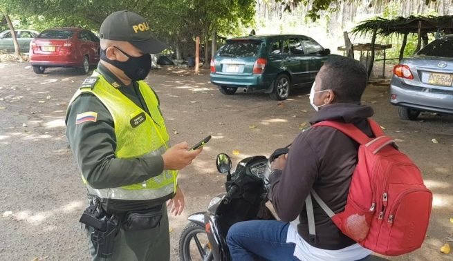 Listos los controles de la Policía en el Cesar durante el fin de semana