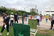 Contralora de Valledupar inspeccionó obras que se construyen en Valledupar y pidió aceleración de las mismas