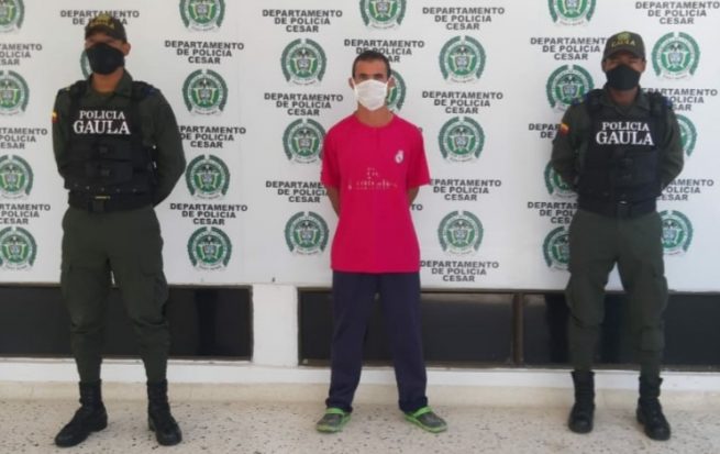Presunto extorsionista fue enviado a prisión; tenía azotado a tres municipios del Cesar